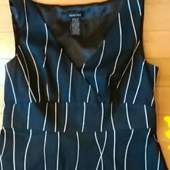 Spense Black and White Dress - Picture 2 of 4